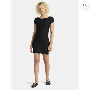 Classic Black T-shirt Dress